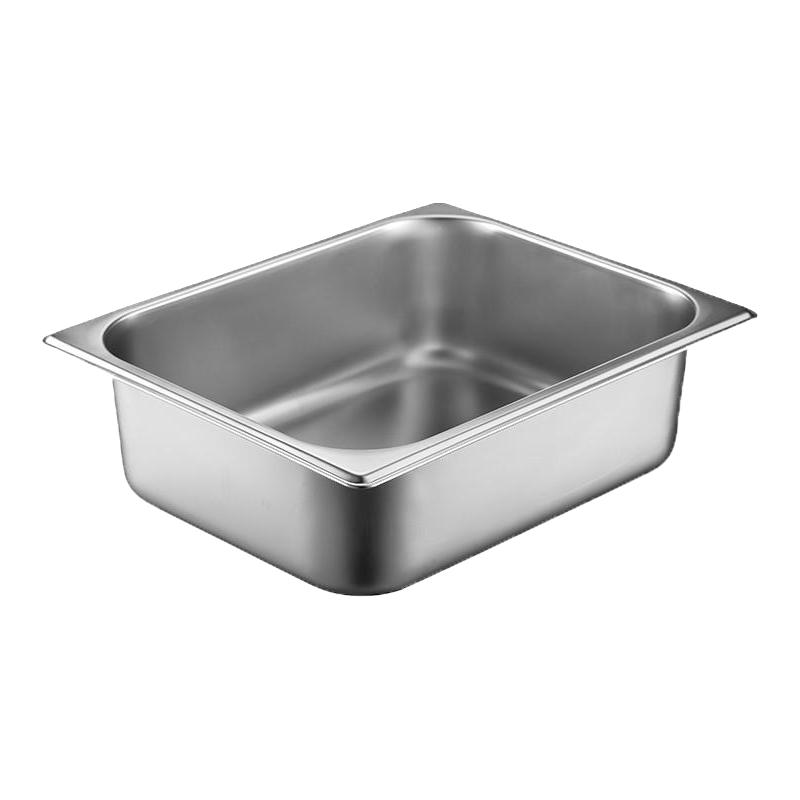 304不锈钢快餐盘加厚分格餐盘商用儿童幼儿园成人食堂快餐具