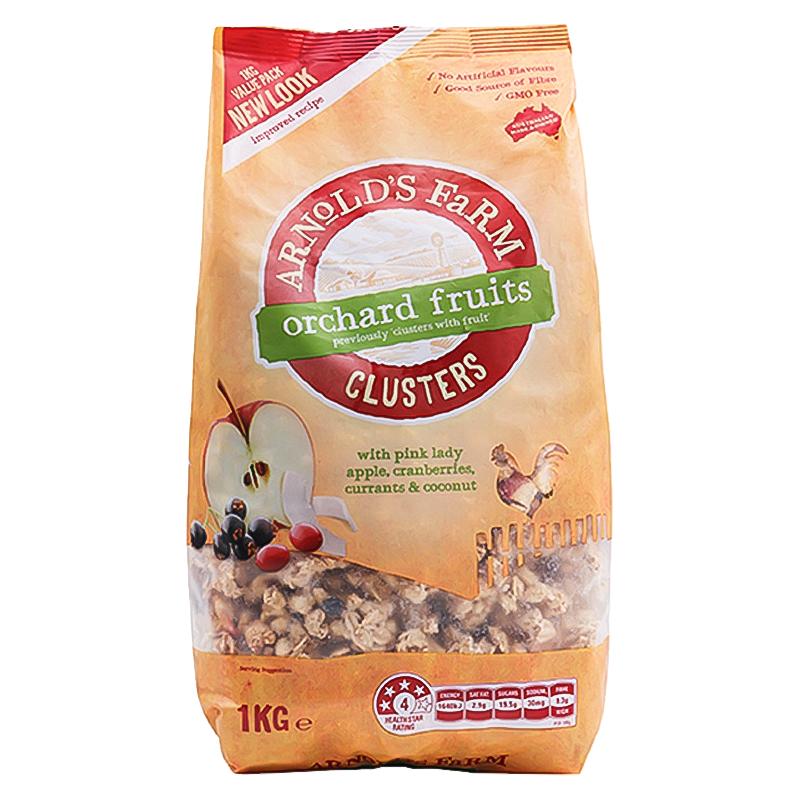 Arnold's farm 爆米花草莓巧克力谷物燕麦片 1kg