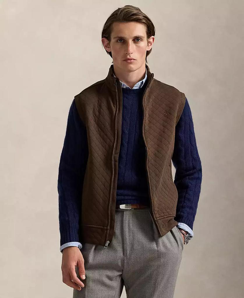 男士全拉链背心马甲