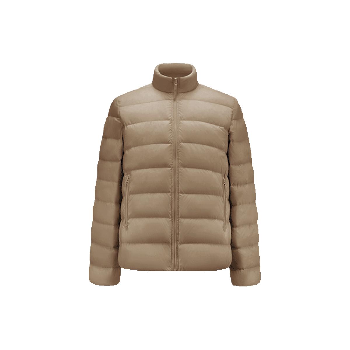 网易严选 【抗静电防水防油抗菌】白鸭绒轻薄羽绒服女士外套