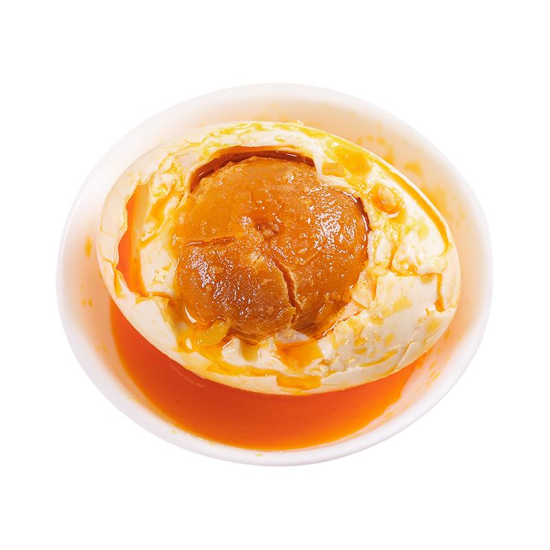 即食咸鸭蛋北海红树林烤海鸭蛋沙香流油55g*20鸿富南海宝普装