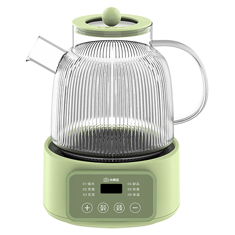  LITTLE PUMKIN/小南瓜 恒温炖煮一体 养生壶  浅绿色 1L