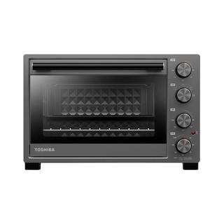 TOSHIBA/东芝 双层独立温控 电烤箱  黑色 32L