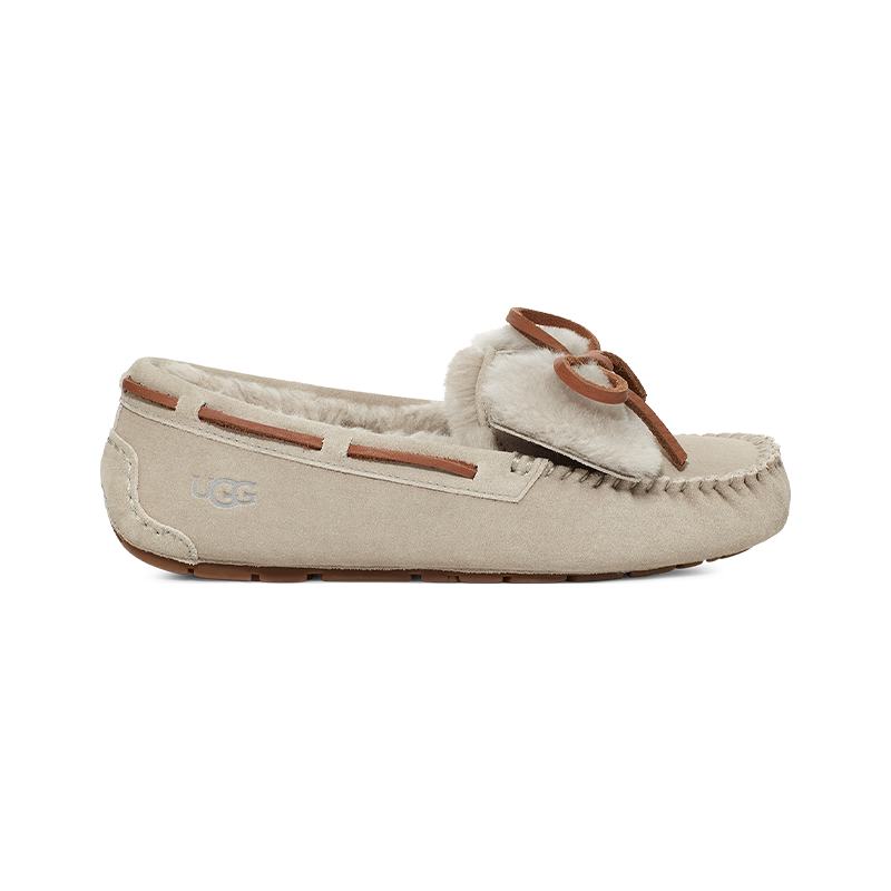 女士便鞋双蝴蝶结款舒适休闲单鞋豆豆鞋1118913