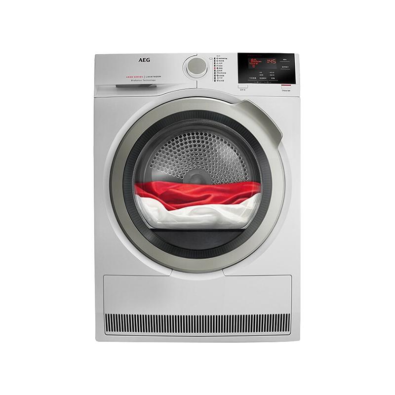 AEG 安亦嘉 Fabric Care 6000系列 T6DEG824 冷凝式烘干机 8kg 白色