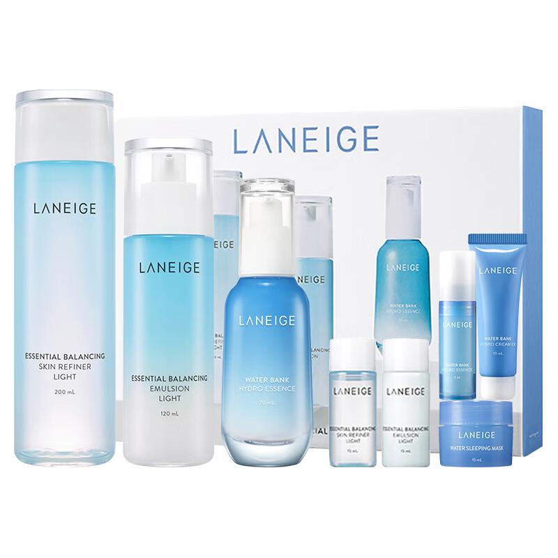 LANEIGE 兰芝 水衡透润护肤套装 (保湿乳+精华水)
