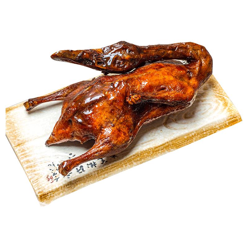 乐山甜皮鸭整只550g真空袋装四川特产赵鸭子糖皮油烫卤味鸭肉熟食