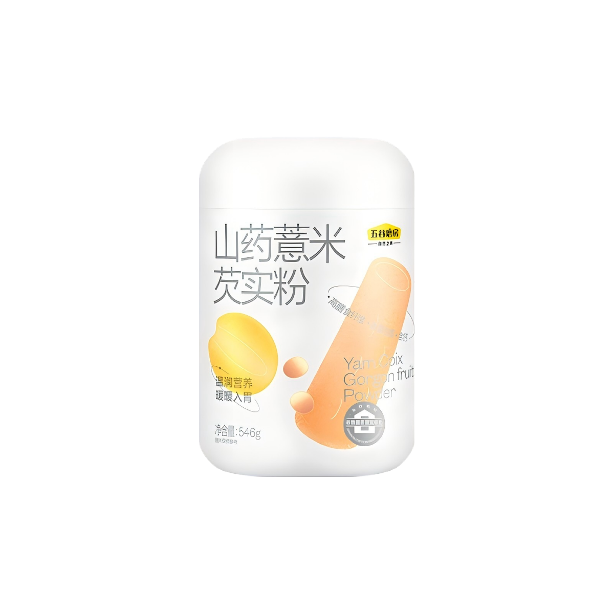 五谷磨房 山药薏米芡实粉600g代餐饱腹食品代餐燕麦+100g麦片