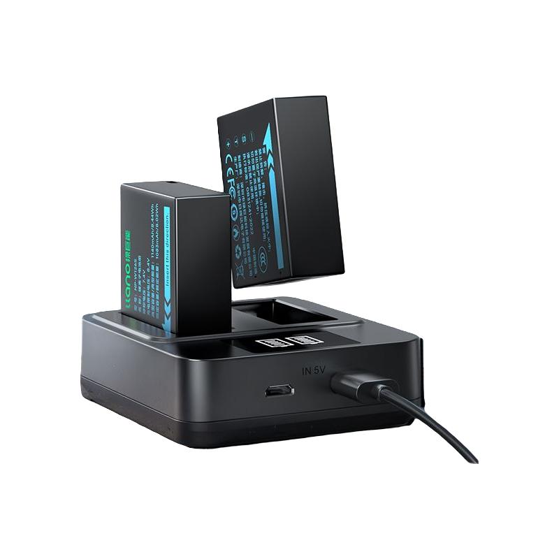 绿巨能适用富士W126s相机电池充电器XT30 X100F XT200 XS10 X-M5