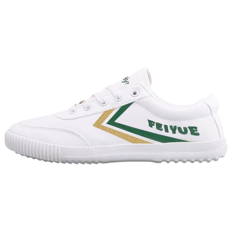 FEI YUE 飞跃 帆布运动休闲小白鞋