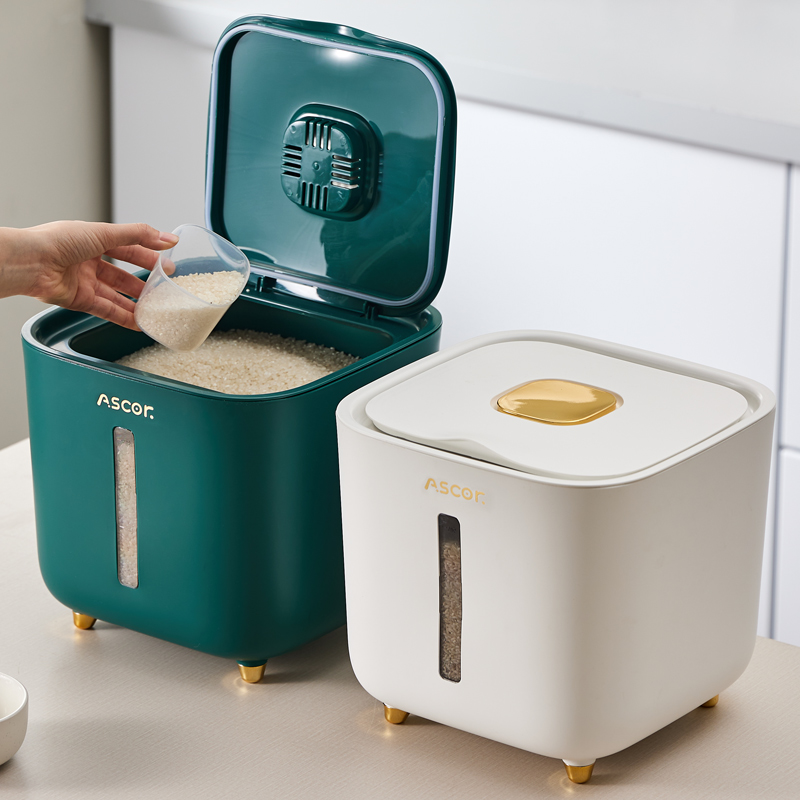 20斤装米桶家用防虫防潮密封米缸全自动放大米收纳盒储米箱大容量