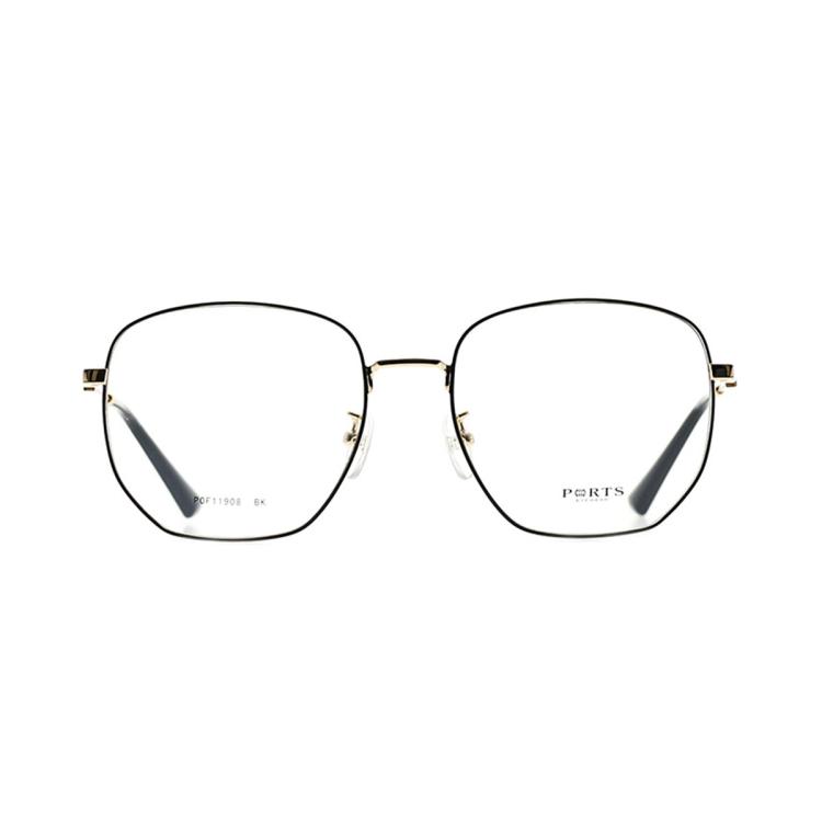PORTS 女款时尚金属素颜大框光学架POF11908