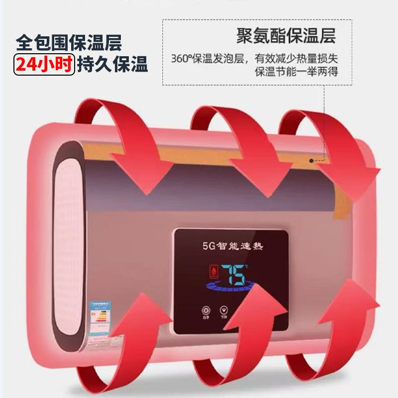 KKTV康佳互联网品牌家用电热水器洗澡淋浴金属防爆外壳一级能效