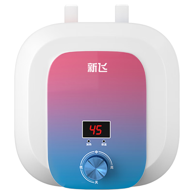 新飞（Frestec）小厨宝 厨宝热水器小型储水式热水宝暖水宝厨宝上出水 10L 1500W B4-10L 上出水显示款 上门安装