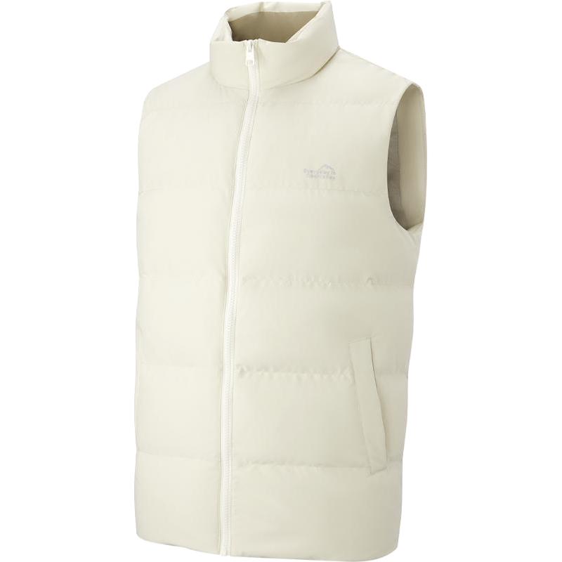 HLA/海澜之家运动sportsday羽绒马甲2025秋冬立领保暖外套男