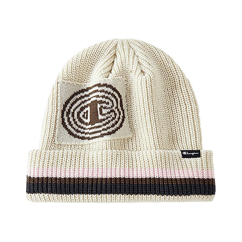Champion 【品牌】泡泡玛特联名冷帽男女毛线帽保暖针织帽