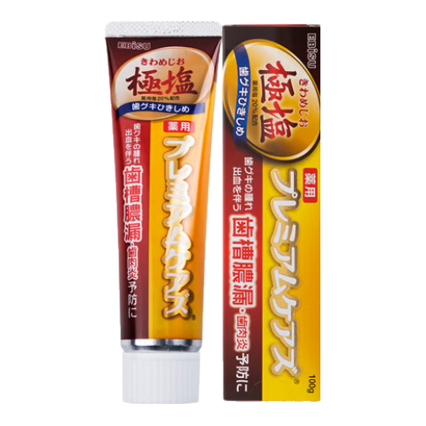 EBiSU 惠百施 牙膏 进口极盐加护牙膏100g #1212暖冬盛宴#