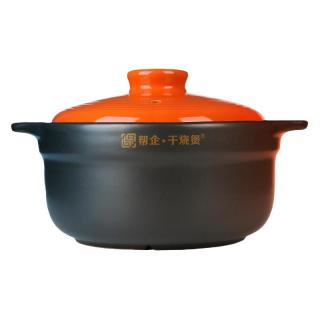 帮企陶瓷 砂锅炖锅家用燃气耐高温陶瓷煲汤锅煤气灶专用熬中药小沙锅大瓦罐