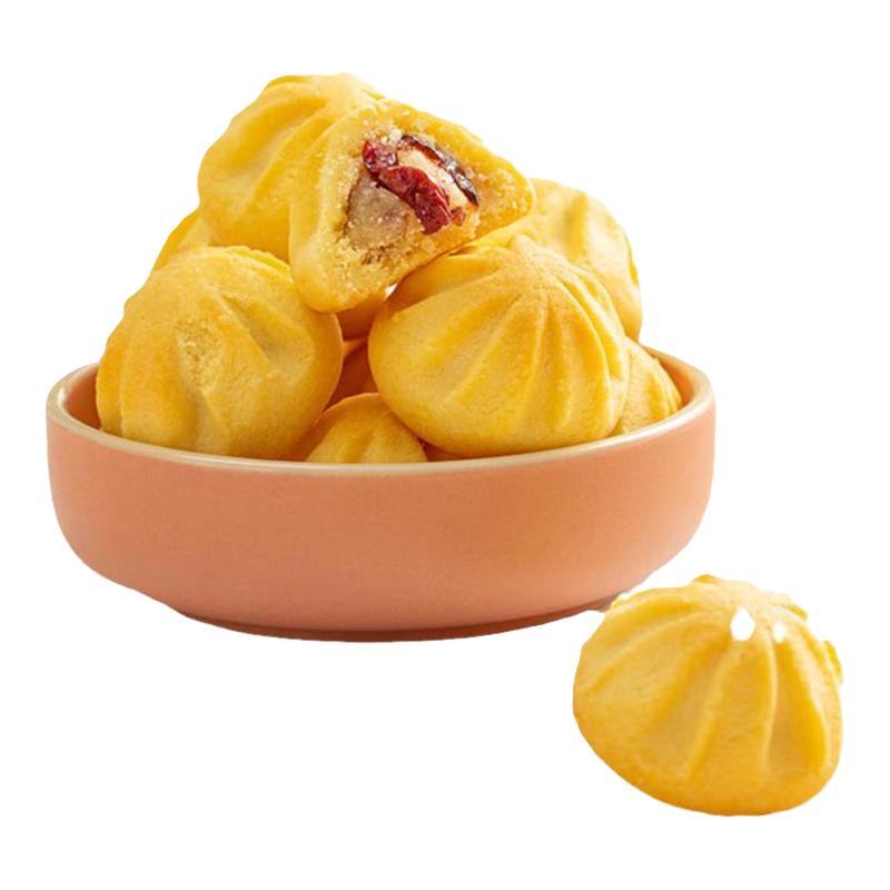 秋田满满 火山小曲奇饼干零食,送儿童婴儿幼儿一岁宝宝辅食食谱