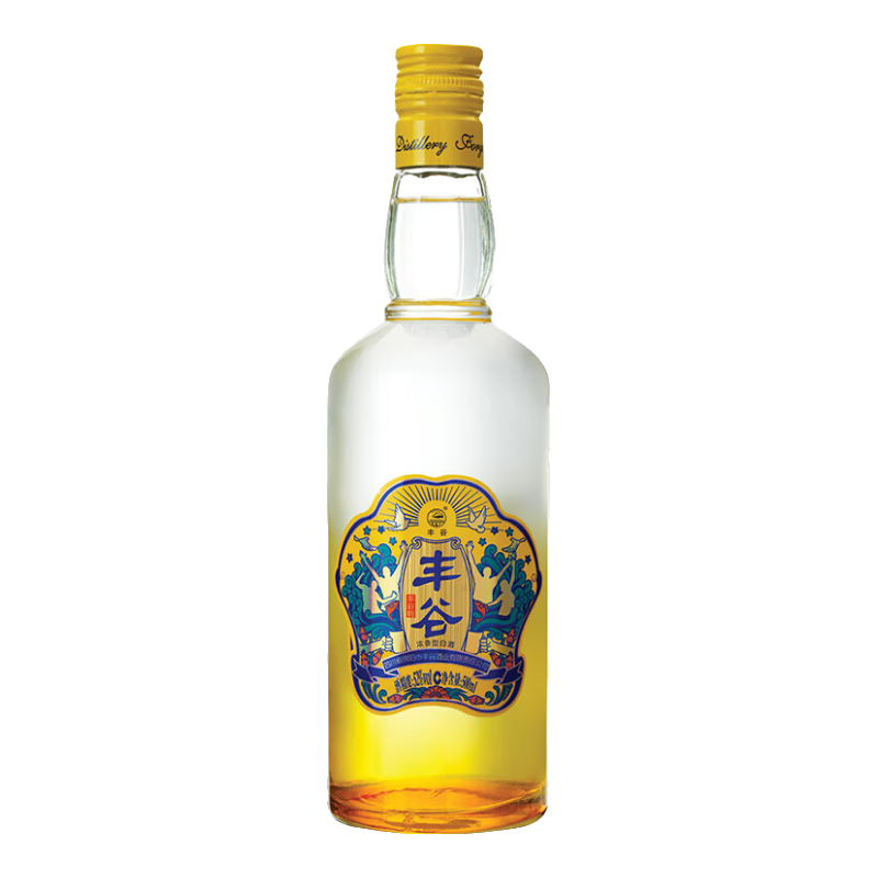 丰谷 纯粮 欢庆装 52%vol 浓香型白酒 488ml*6瓶 整箱装