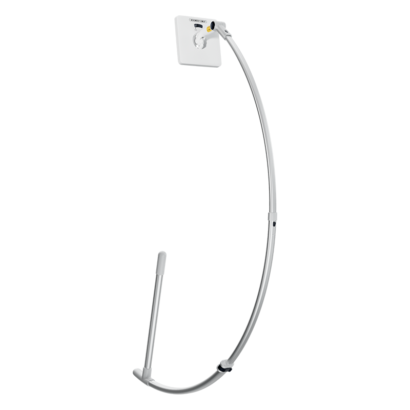 宝家洁宝家洁擦玻璃家用高层窗外刮水器高楼双面洗玻璃擦窗清洁工具 【手持短款】外窗-共1舒棉头