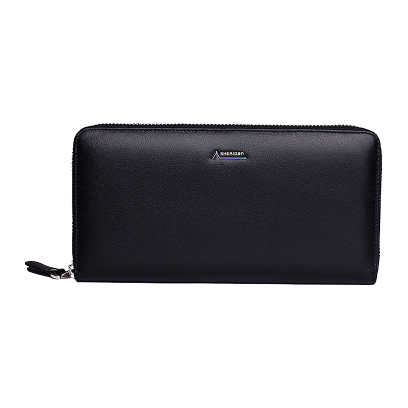 SHERIDAN 喜来登 专柜款 头层牛皮 男士长款钱包 手拿包 NL161013S