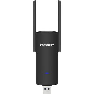 COMFAST 免驱usb无线网卡笔记本台式机电脑wifi接收器5G双频双天线电竞主机外置网络信号无线接收器924AC