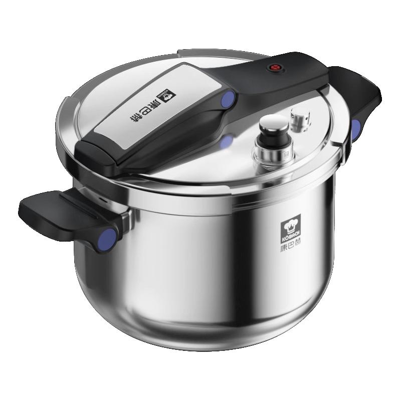 康巴赫高压锅家用304不锈钢压力锅燃气电磁炉通用防爆店
