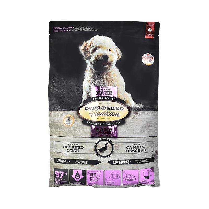 欧恩焙 oven-baked奥云宝狗粮进口狗粮泰迪比熊小型犬无谷鸭肉配方全犬粮10磅