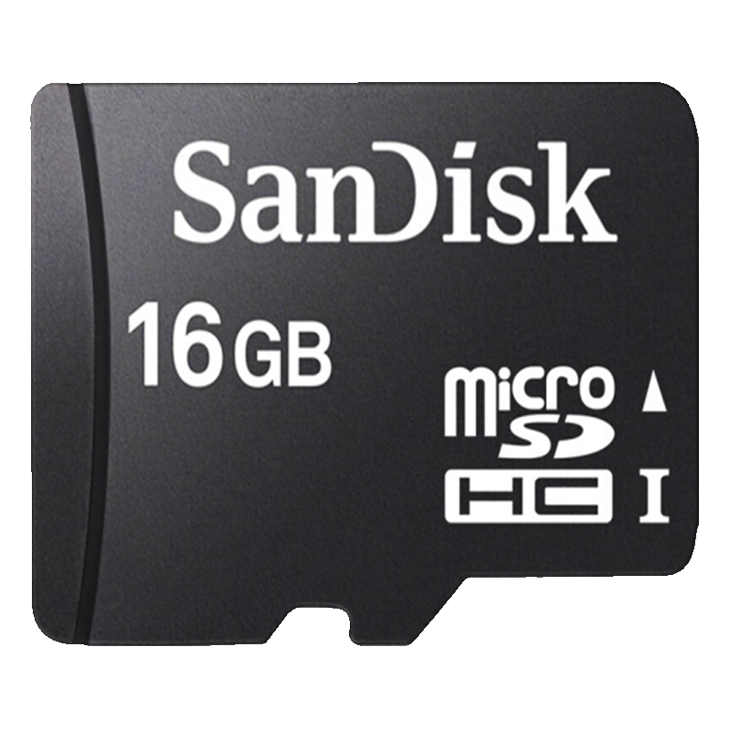 闪迪 SanDisk  手机内存卡 小卡 TF 16G Class4 存储卡 老卡