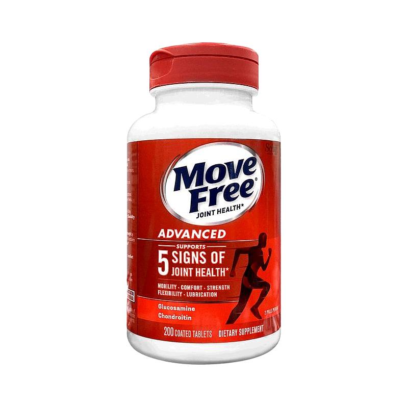 Move Free 益节 美国直邮Move Free益节氨糖软骨素红瓶日用强健关节