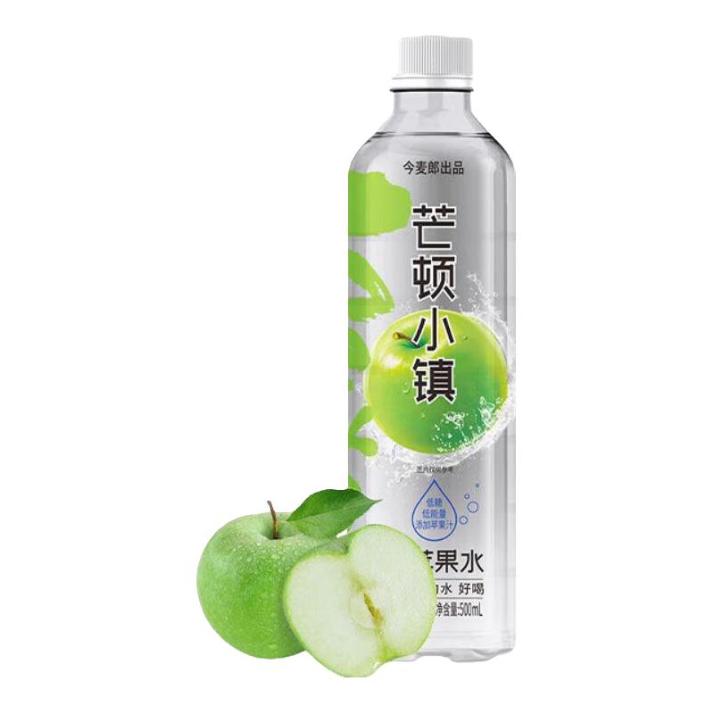 今麦郎芒顿小镇水果味饮料0脂肪  柠檬水500ml*5瓶