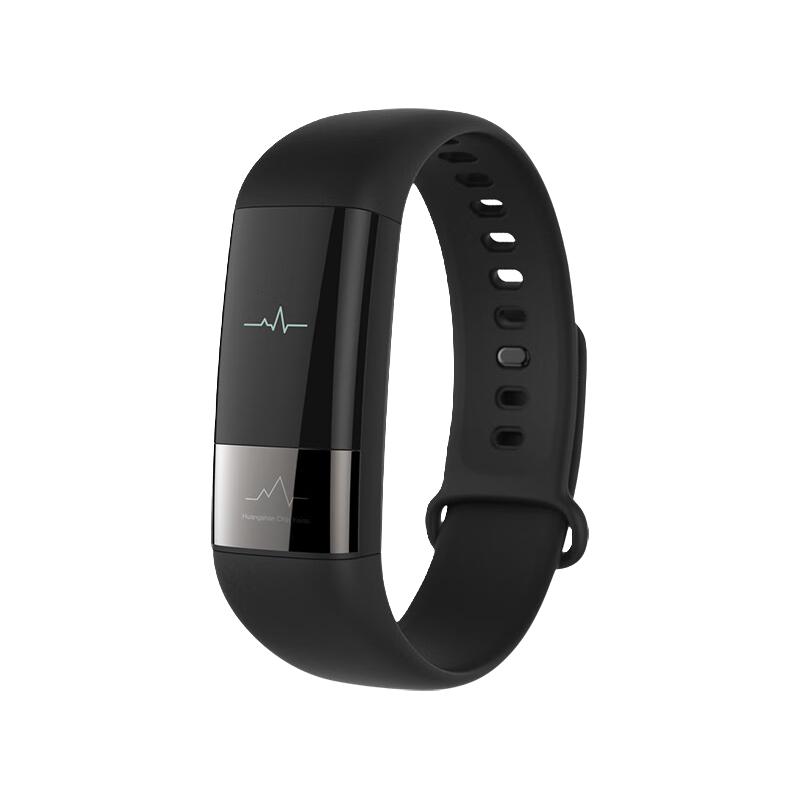 AMAZFIT 华米 米动健康手环 智能手环 黄山1号版 心率监测 心电测量 健康云服务（黑色)