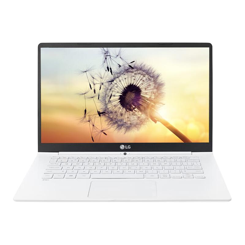 LG 乐金 gram 14英寸 轻薄本 白色 (酷睿i5-7200U 、核芯显卡、8GB、256GB SSD、1080P、IPS、60Hz、14Z970-G.AA53C)