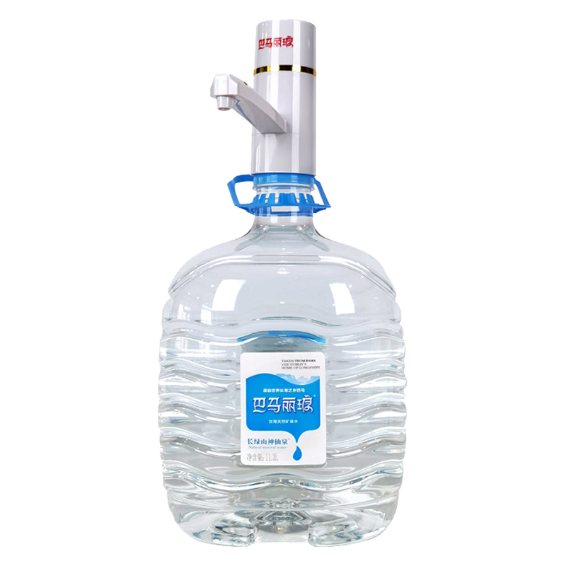  巴马丽琅 神仙泉11.3L大桶水+抽水器  1桶