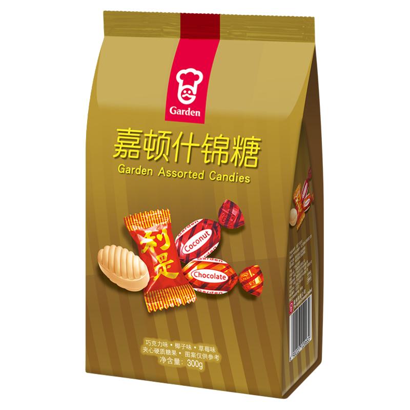 嘉顿糖果什锦糖糖果300g年货礼盒大礼包