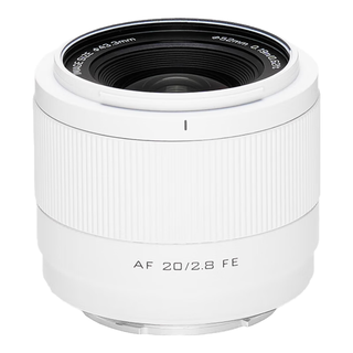 VILTROX 唯卓仕 Air系列 皓月白 20mm F2.8 广角定焦镜头 索尼FE卡口 52mm
