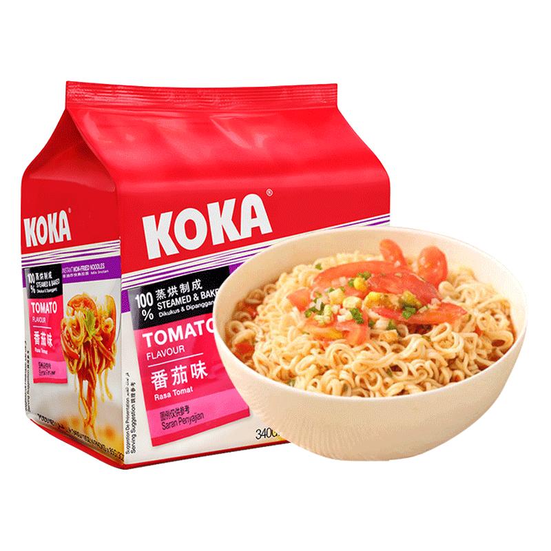 KOKA 可口 干拌面 鸡汤味 425g
