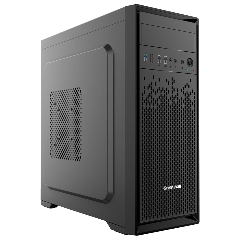 Great Wall 长城 商逸系列 R50 ATX机箱 非侧透 黑色
