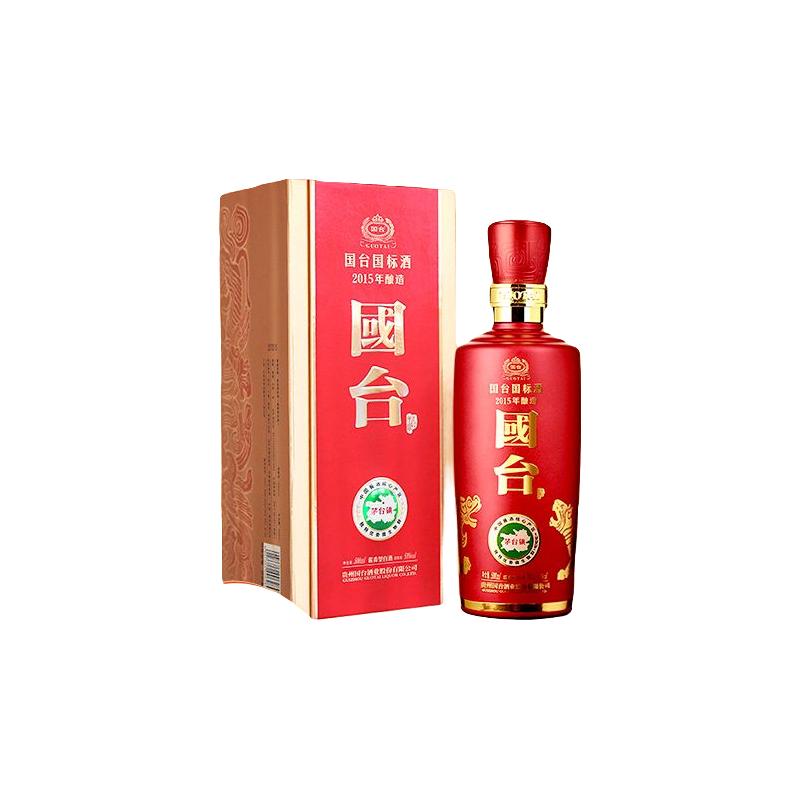 GUOTAI 国台 国标酒 2015年 53%vol 酱香型白酒