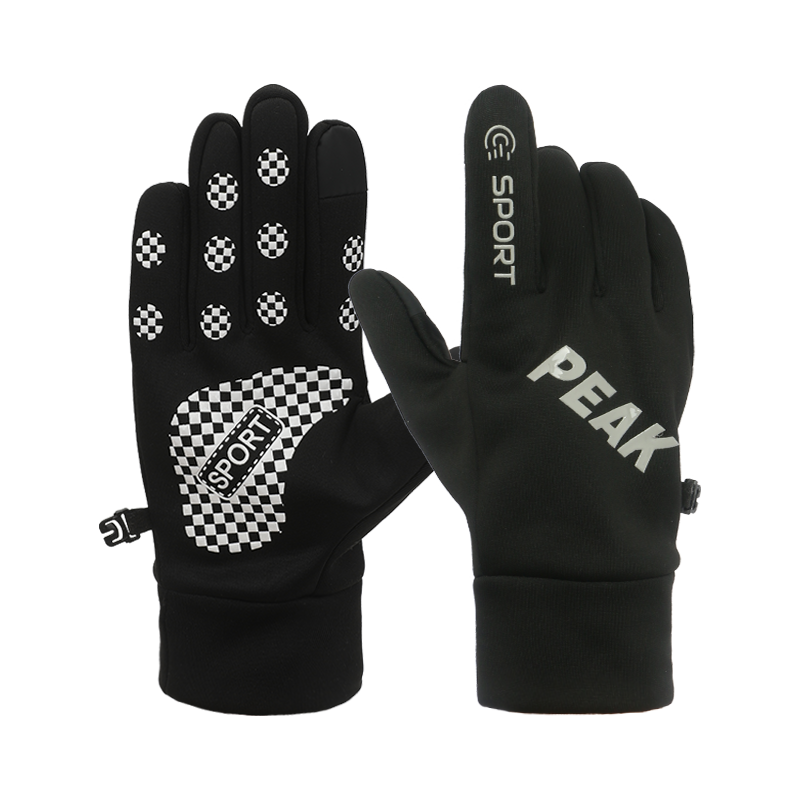 匹克 滑雪手套触屏保暖加绒冬季电动车骑行防寒防风防滑户外冻手