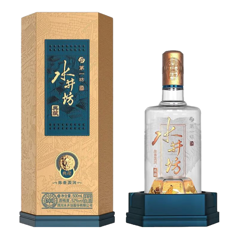  swellfun/水井坊 浓香型白酒  单瓶装 500mL 52度