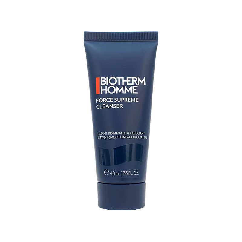 BIOTHERM碧欧泉男士细致平滑洁面乳40ml去角质保湿清洁
