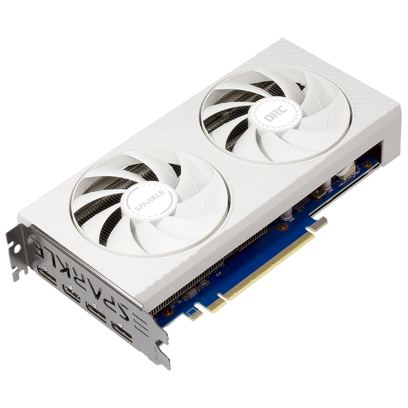 SPARKLE撼与科技 月光系列游戏显卡 Intel Arc A750 月光版 全高卡双槽单双扇8GD6