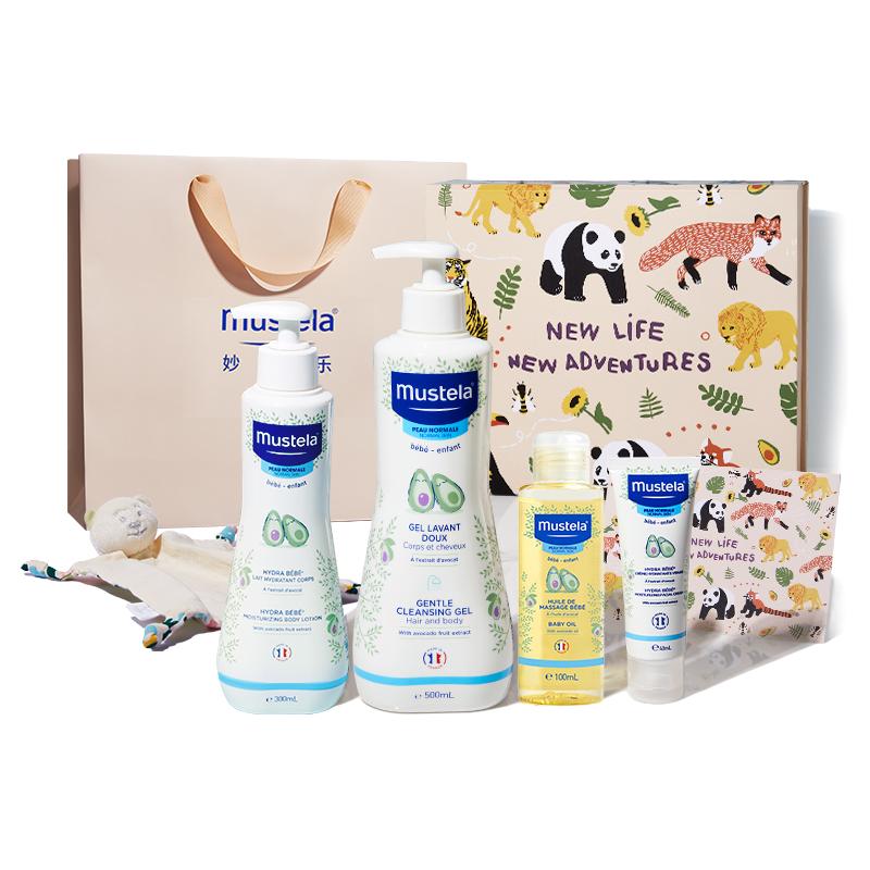 Mustela 妙思乐 童心奇妙礼盒婴幼儿洗护套装儿童护肤用品送新生儿