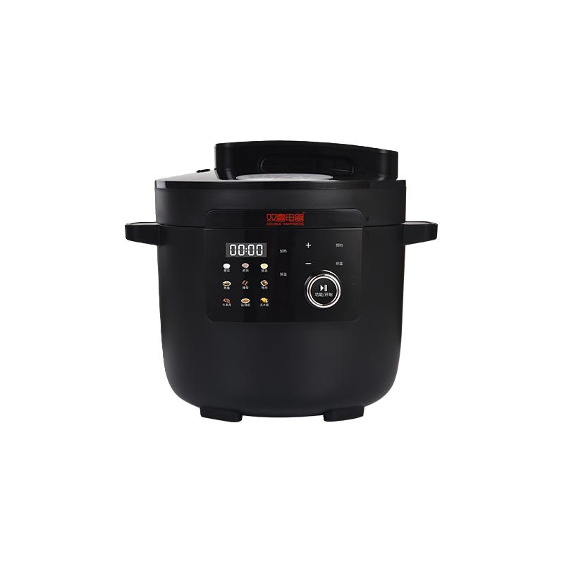 双喜新型智能电压力锅家用电饭锅高压电饭煲多功能压力煲超大容量 5L/900W/适用2-4人
