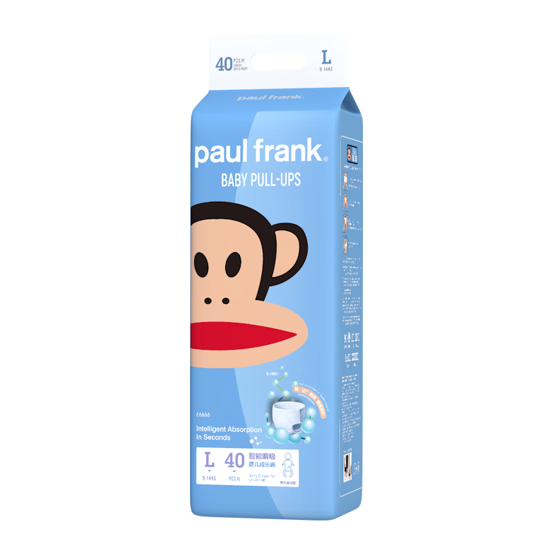 大嘴猴 拉拉裤婴儿秋冬XXXXL超薄XXL尿不湿透气L男女宝宝SXL纸尿裤