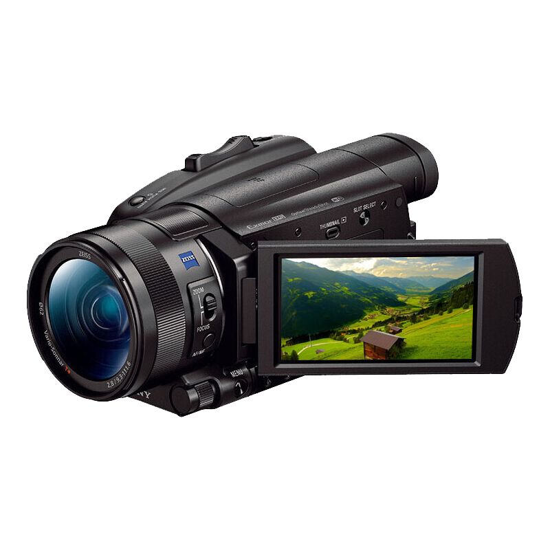 SONY 索尼 FDR-AX700 家用摄像机 黑色