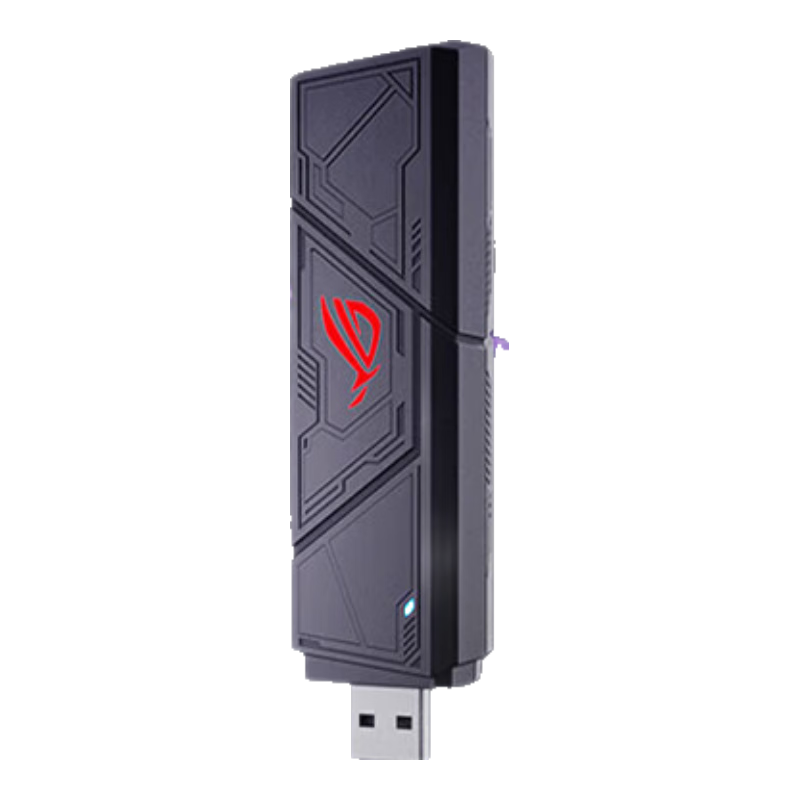 华硕（ASUS）ROG魔钥WiFi7电竞网卡 台式机电脑ROG笔记本电脑USB外接WiFi网卡 双频无线网卡 ROG魔钥