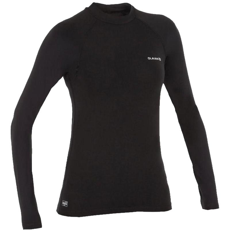 迪卡侬泳衣女大码分体保守冲浪服显瘦遮肚夏季防晒长袖速干IVL1